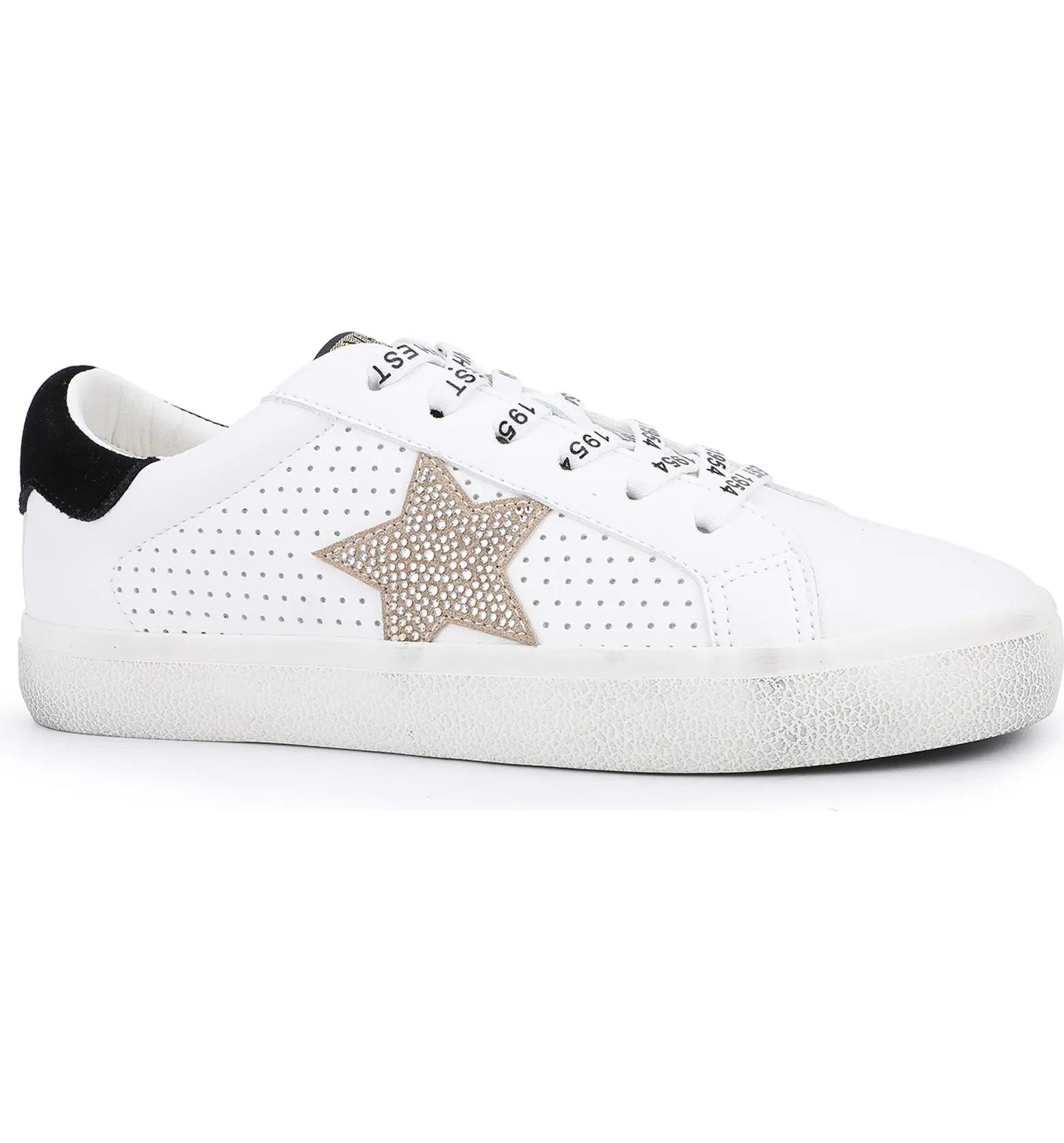 Vintage Havana Gemma Glitter Star Leather Sneaker | Nordstromrack | Nordstrom Rack