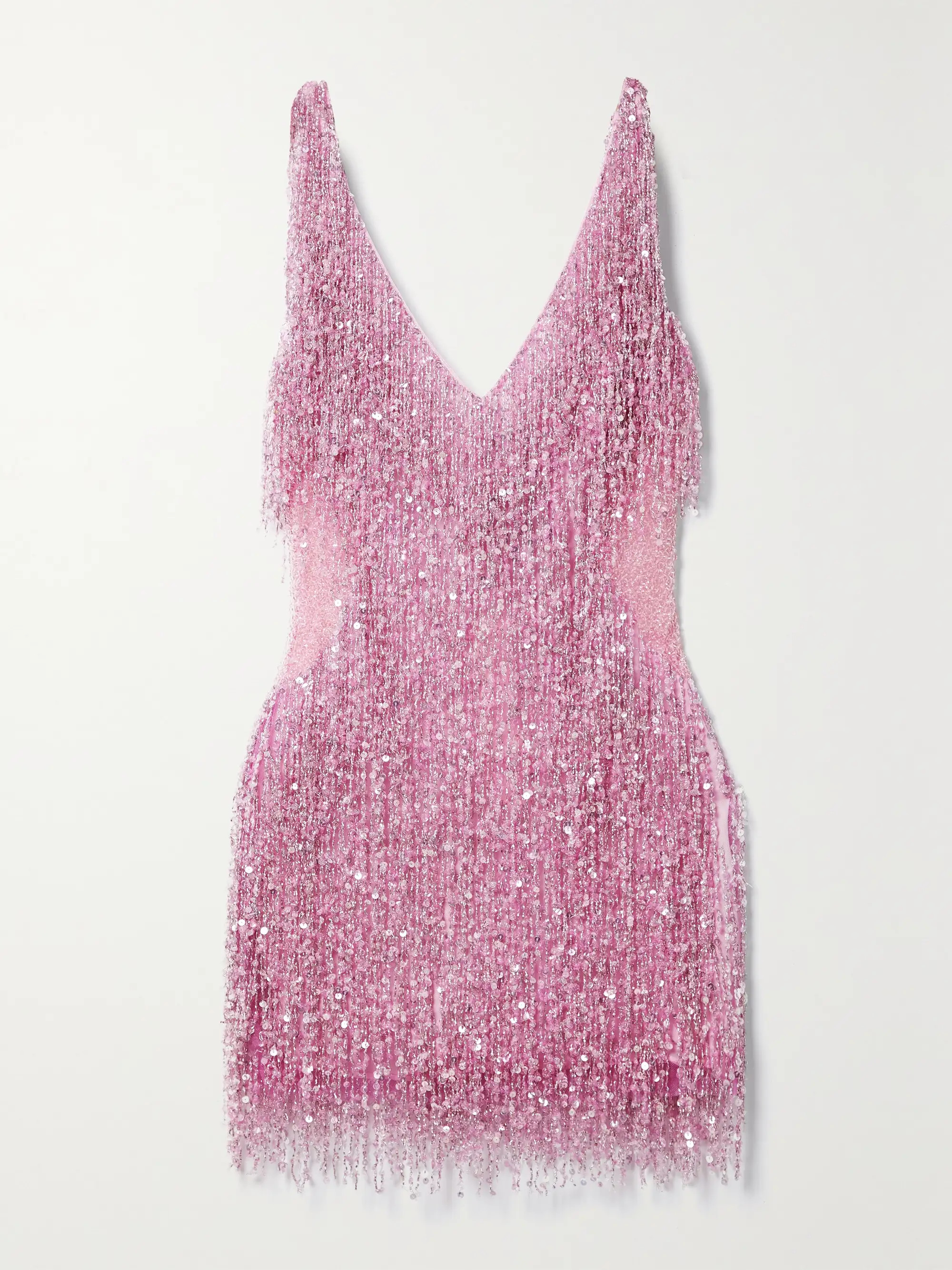 Gatsby embellished tulle mini dress | NET-A-PORTER (US)