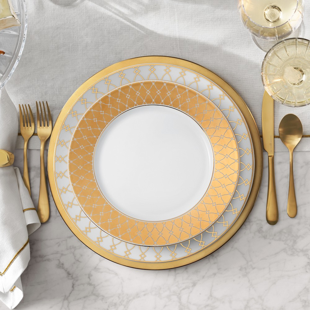 Regency Gold Dinner Plates | Williams-Sonoma