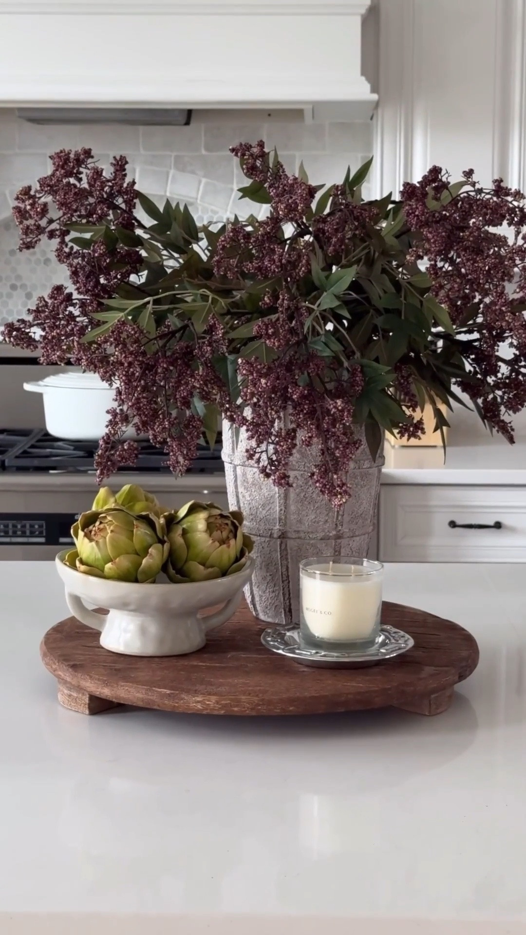 Kitchen island decor! I spend every day in the kitchen, I might as well make it look pretty!

#LTKdayinmylife #LTKmorningroutine #LTKHome