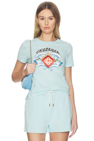 Waves Fitted T-shirt
                    
                    Casablanca | Revolve Clothing (Global)