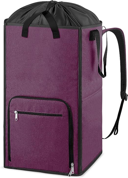 Bukere Laundry Basket, Laundry Backpack Bag for Guys Girls Boys, Collapsible Laundry Hamper for C... | Amazon (US)
