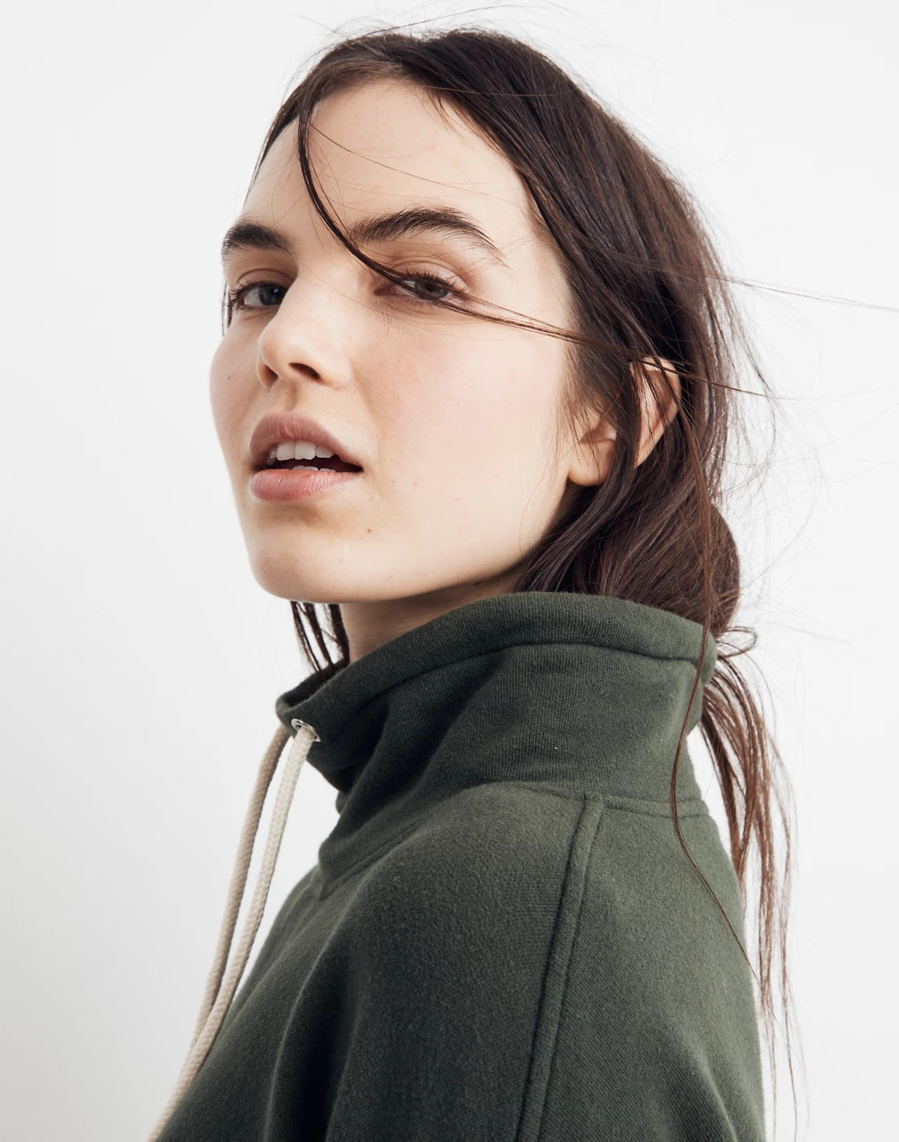 Mockneck Sweatshirt | Madewell