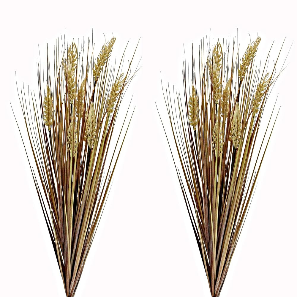Admired By Nature Artificial Wheat Grain Grass Bush Plant - 28" Tall - for Home Decor, Weddings, ... | Amazon (US)