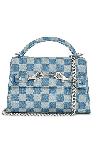 Lou Top Handle Crossbody in Blue | Revolve Clothing (Global)