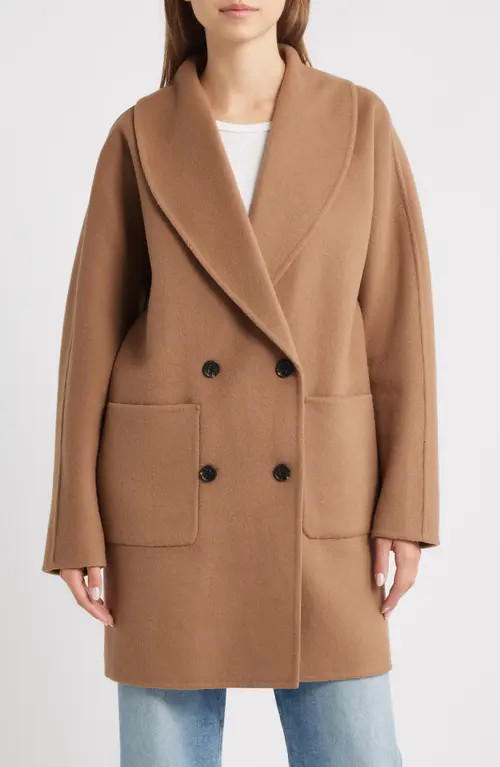 Rails Nily Wool Blend Jacket in Camel at Nordstrom, Size Large | Nordstrom