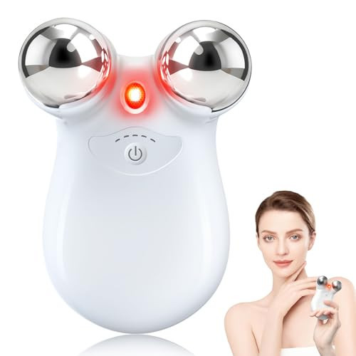 2-in-1 Red Light Microcurrent Facial Device | Enhances Lifting & Firming Capabilities | Reduces Wrinkles and Puffiness | Smart Photon Micro-Current Device, Model:EP-300 | Amazon (US)