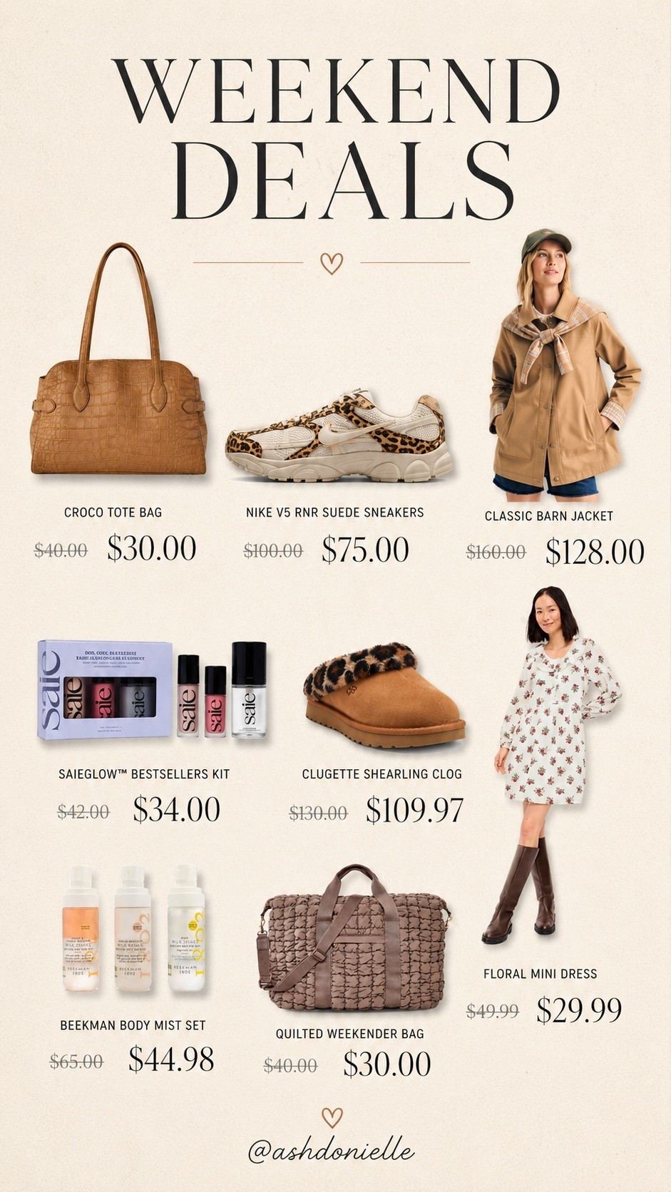 Weekend deals!

#LTKgrwm #LTKdayinmylife #LTKSeasonal