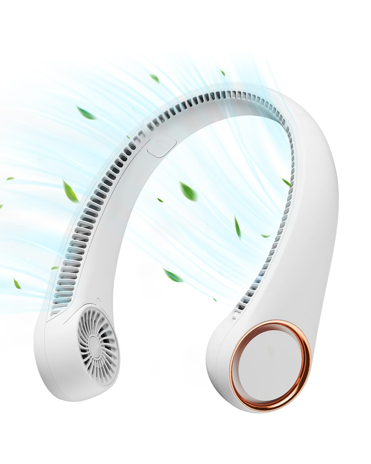 Gaiatop Portable Neck Fan Rechargeable, Hands-Free 360° Cooling, 17hrs Runtime, Battery Powered ... | Amazon (US)