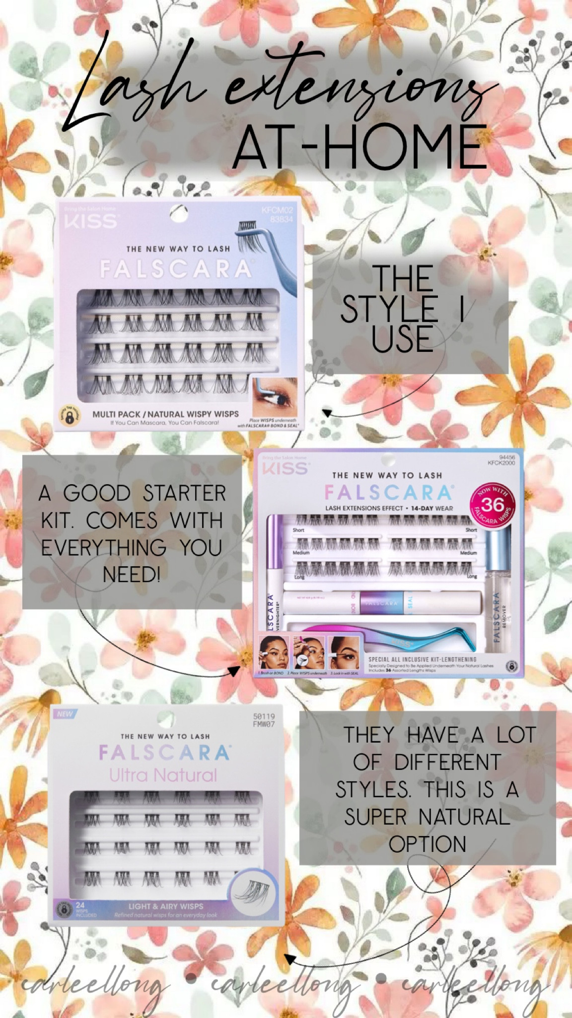 My at home lash extension kit! Lasts for a good week or more!! So cheap & easy to do  

#LTKBeauty #LTKStyleTip #LTKFindsUnder50