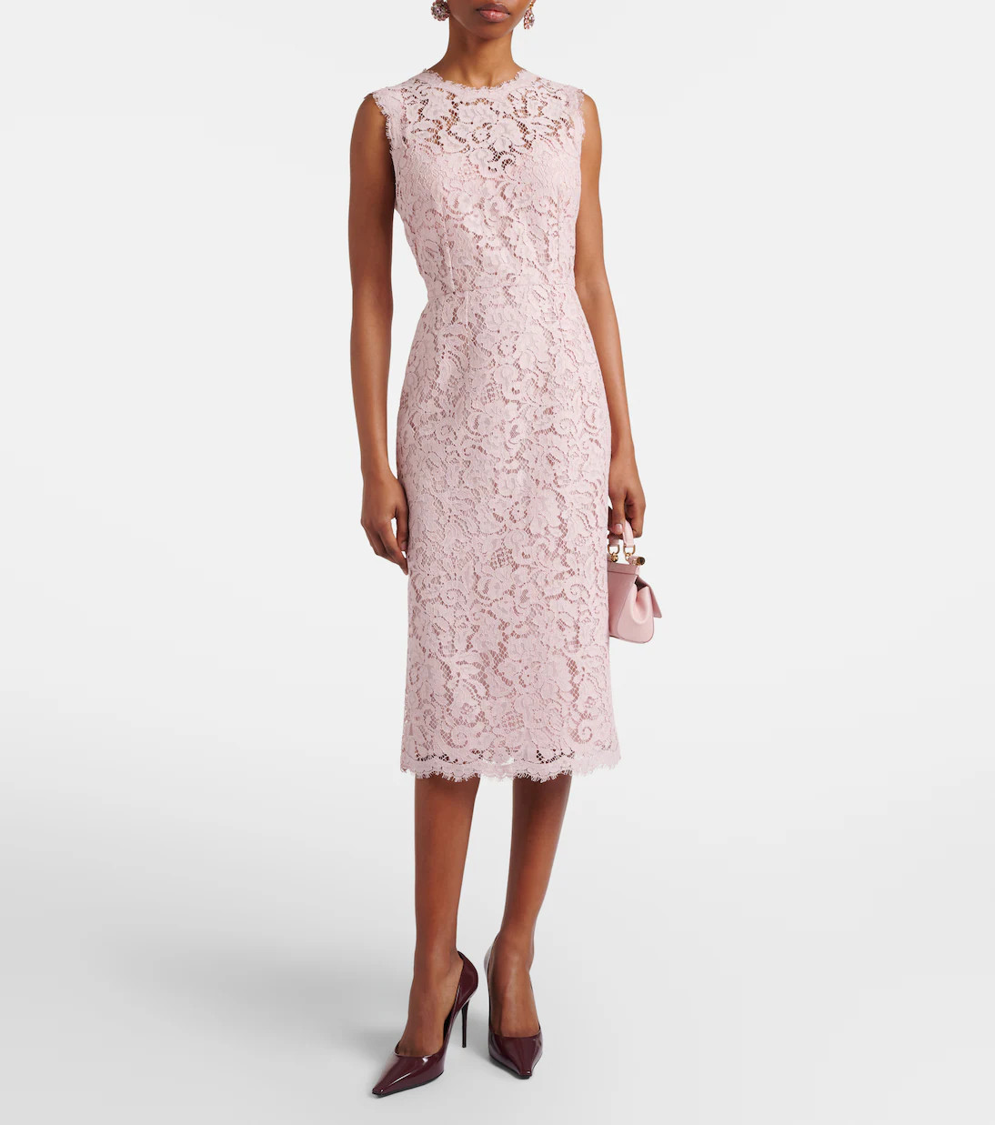 Cotton-blend lace cocktail dress | Mytheresa (INTL)