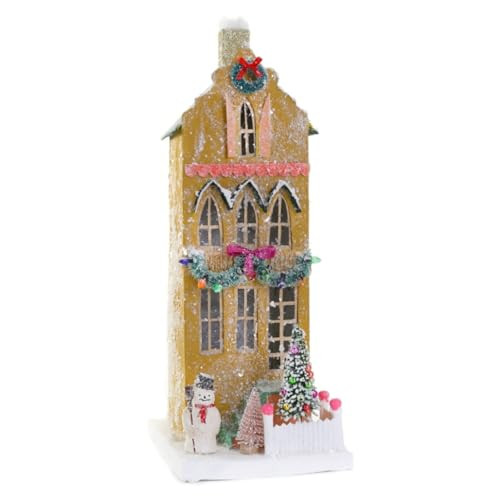 Cody Foster & Co Mustard Townhouse Christmas Village Building HOU-340 | Amazon (US)