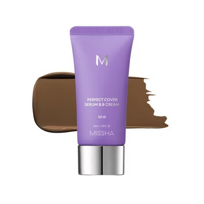 MISSHA M Perfect Cover Serum BB Cream #45 Deep Mocha - 1.18 fl. oz. | Target