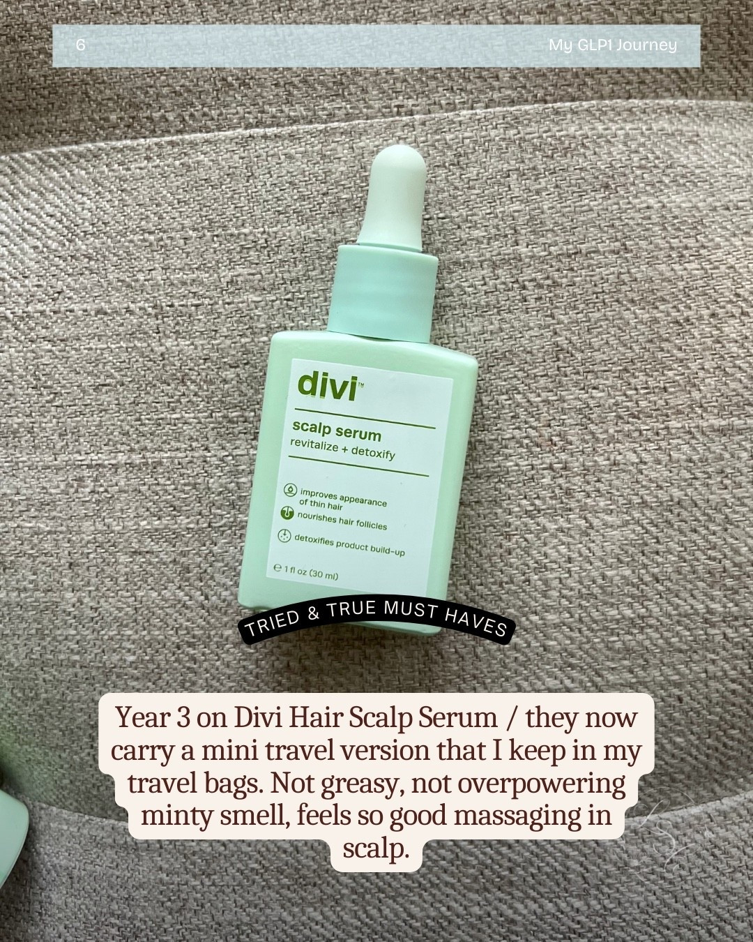 If you’re on a GLP1, make sure you have your Divi on deck for hair growth and to keep your scalp healthy! 

#LTKFindsUnder50 #LTKdayinmylife #LTKBeauty