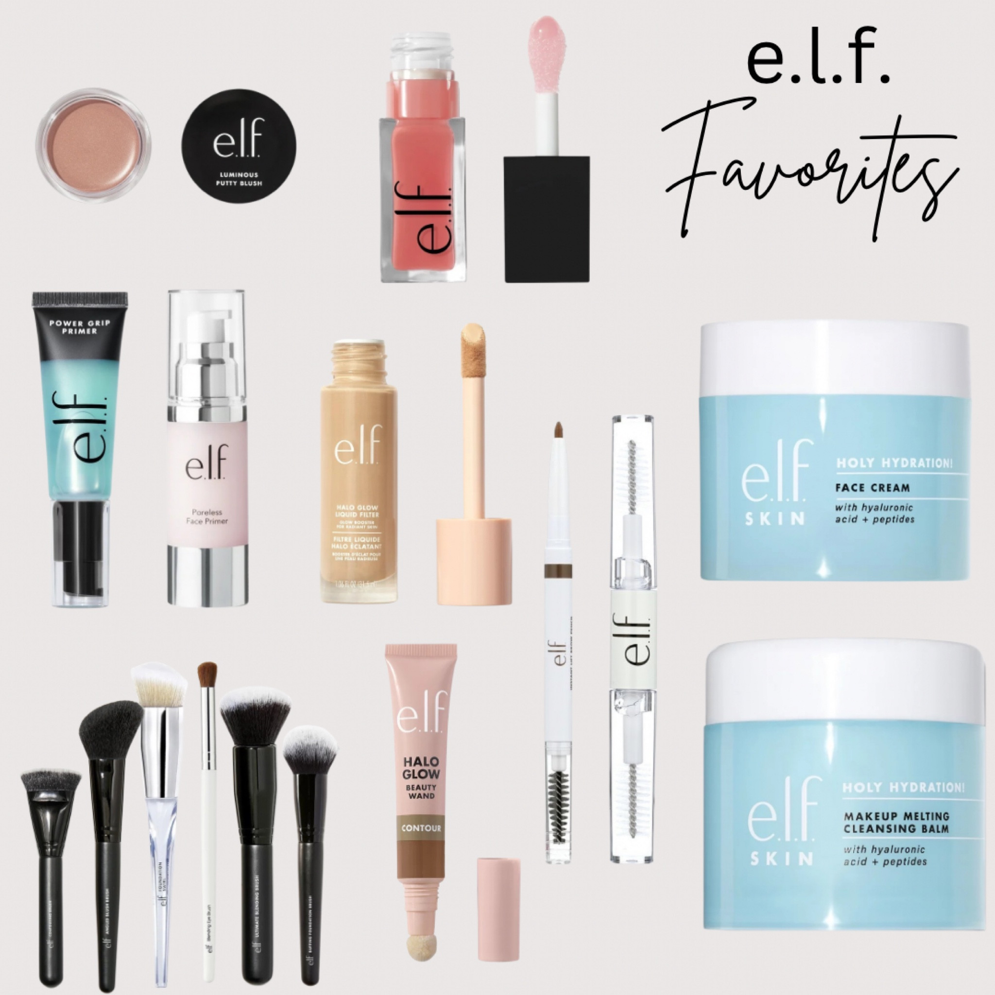 I love e.l.f. Products and have tried them all! Here are my favorites!
#elfmakeup #elfdupes #makeupdupes #affordablemakeup #e.l.f.

#LTKxelfCosmetics #LTKBeauty #LTKxWalmart