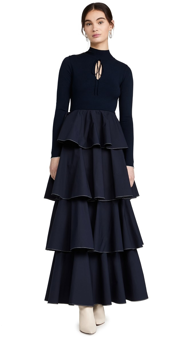 Keyhole Ruffle Dress | Shopbop