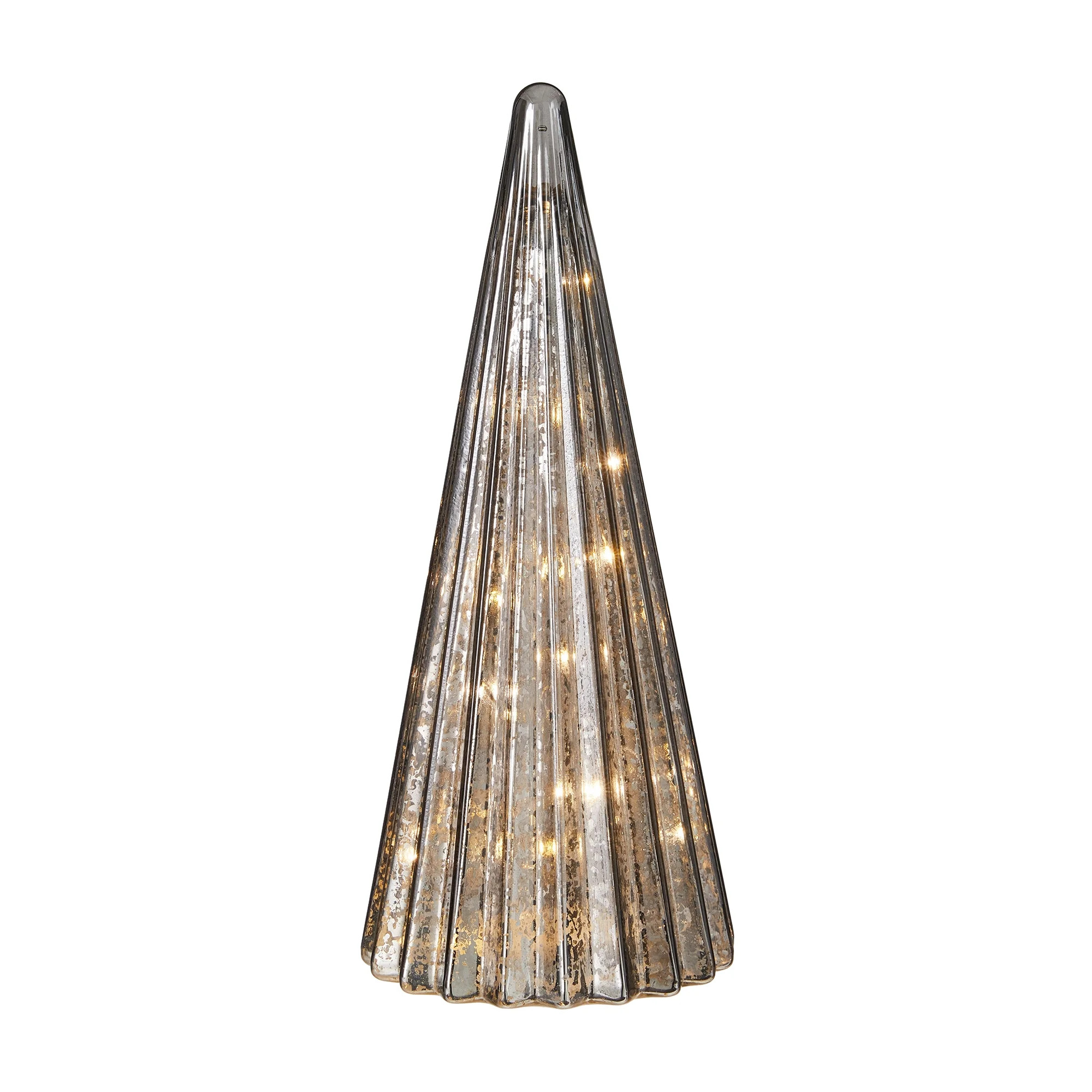 Fraiche Light Up Glass Grey Tree Decoration | Walmart (CA)