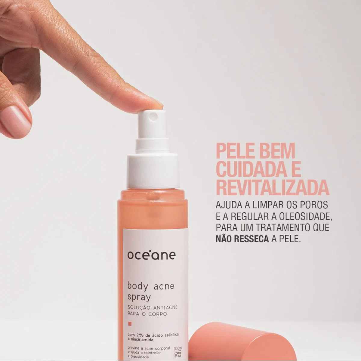 Solução Antiacne Para o Corpo Body Acne Spray - Maquiagens e cosméticos Océane: Pincéis, pal... | Oceane (BR)