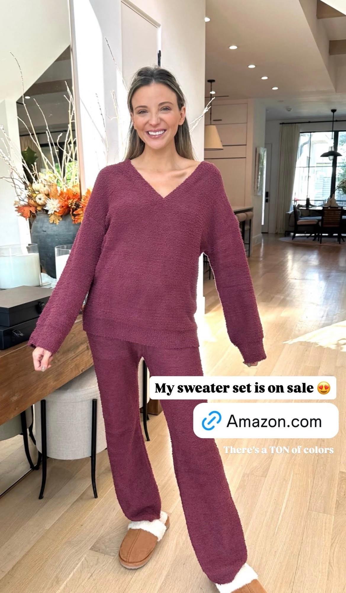 My Amazon sweater set is on sale 😍 I love this color and they have so many other options!

#LTKootd #LTKSaleAlert #LTKHoliday