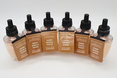 (6) Bath and Body Works WARM VANILLA SUGAR Wallflower Fragrance Refill NEW 667552671272 | eBay | eBay US