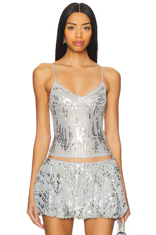 Sequin Lace Cami Top
                    
                    Jaded London | Revolve Clothing (Global)