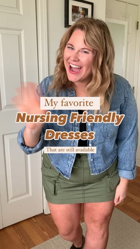 My favorite nursing friendly dresses that are still available! Many are also bump friendly

Teacher dress
Breastfeeding
Maternity 
Button front dress

#LTKbump #LTKwedding #LTKmidsize