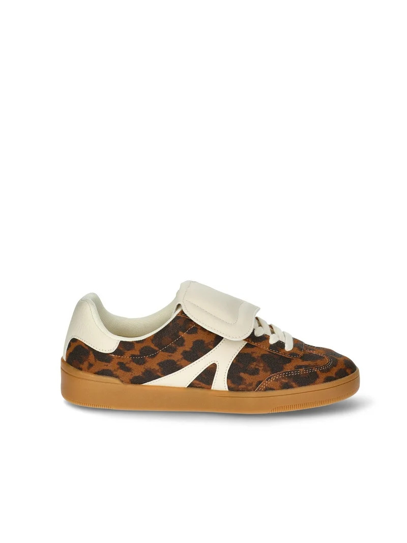 No Boundaries Women's Foldover Lace-Up Sporty Sneakers | Walmart (US)