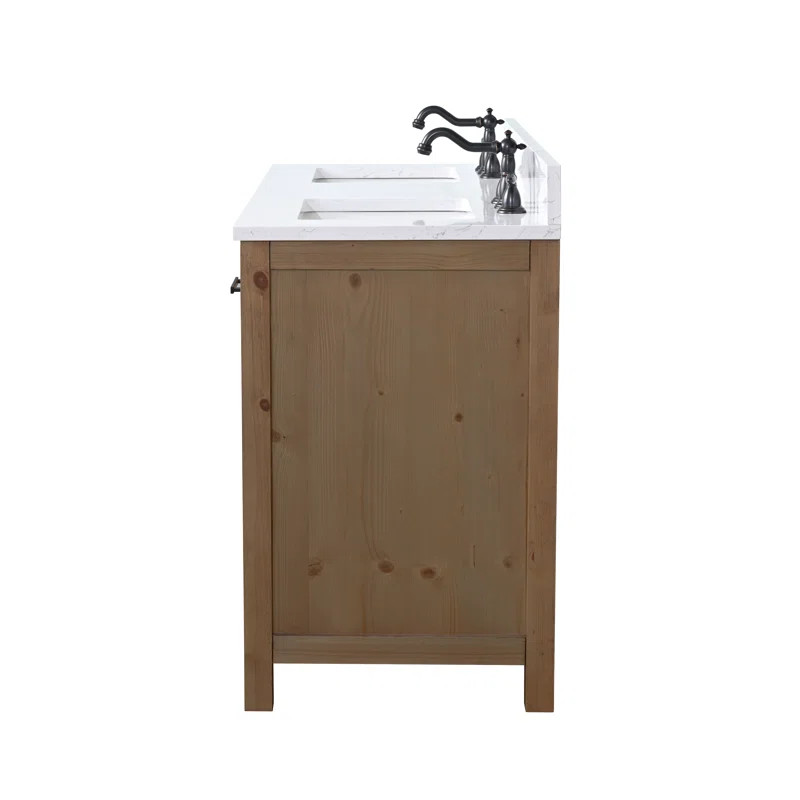 Basima 60" Double Bathroom Vanity | Wayfair North America