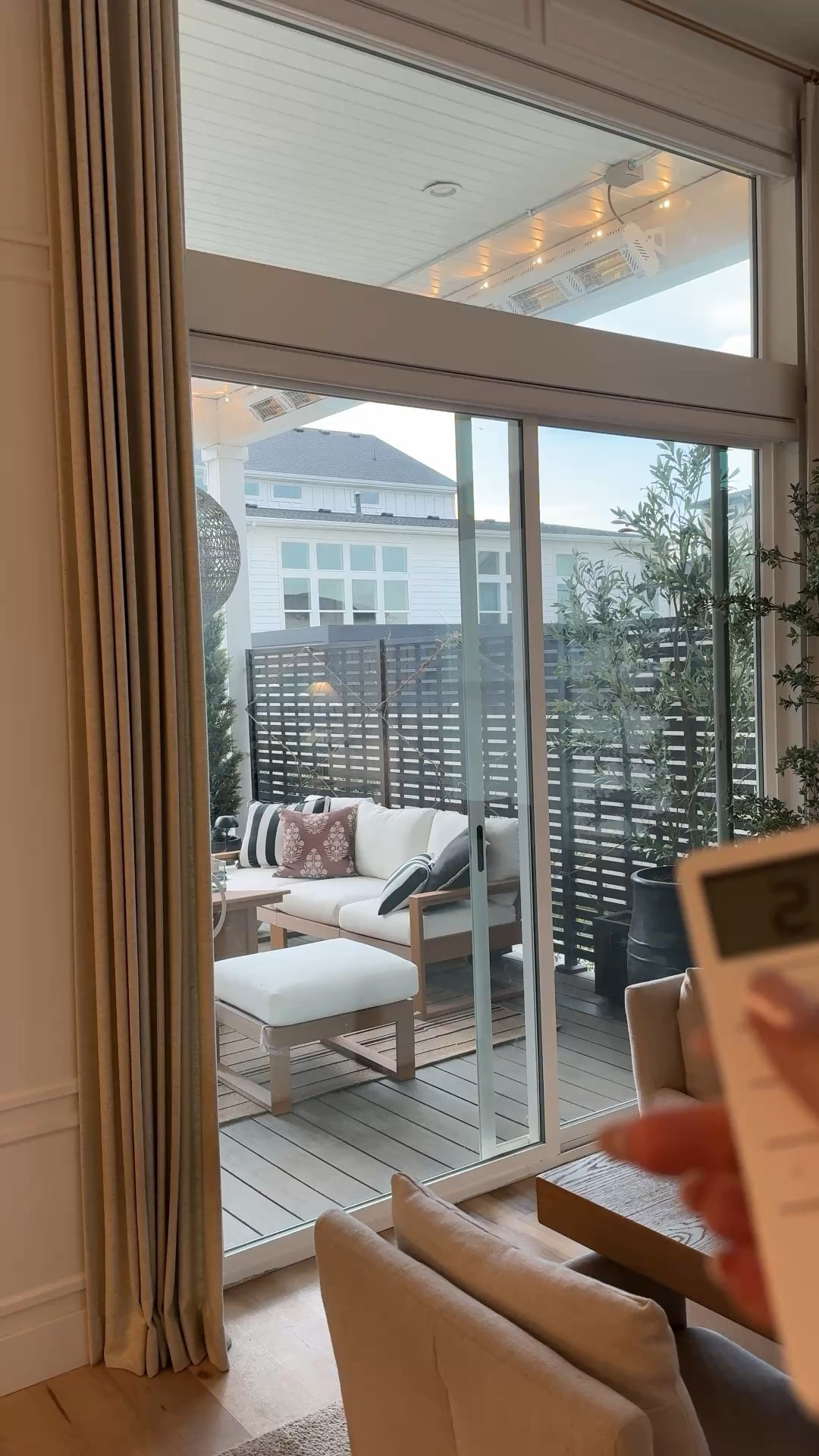 ￼ Motorized roller shades 

#LTKHome