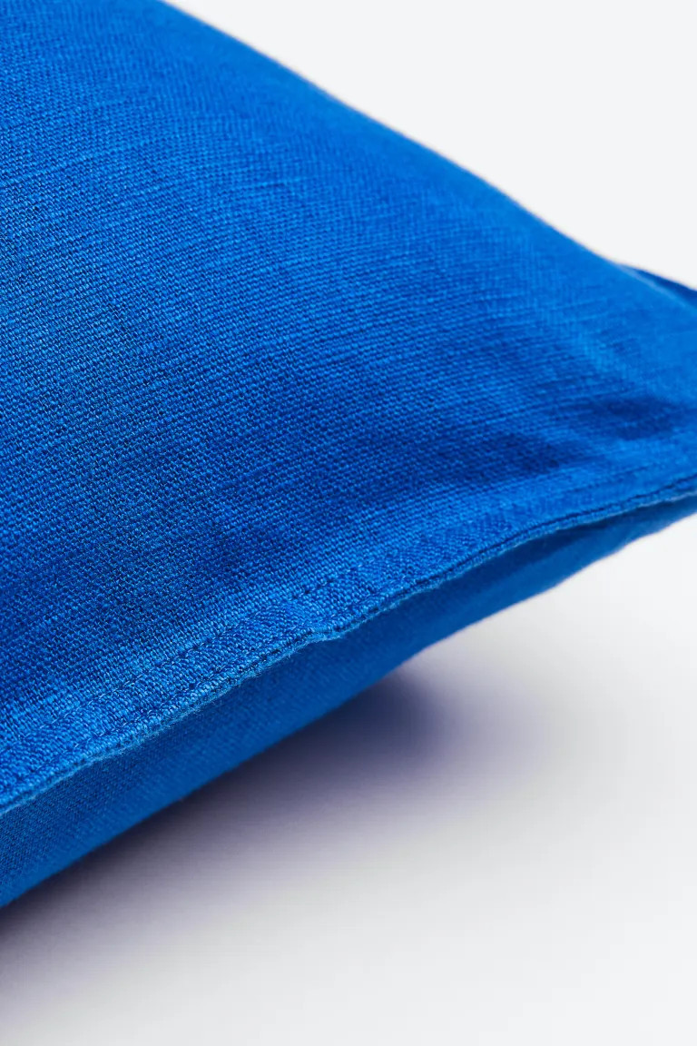Washed linen cushion cover - Linen beige - Home All | H&M GB | H&M (UK, MY, IN, SG, PH, TW, HK)
