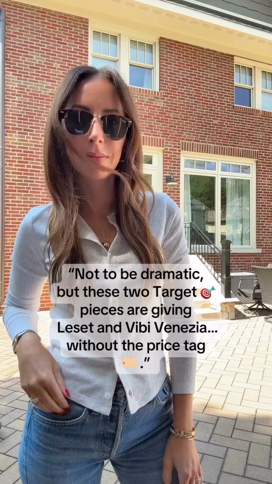 Not to be dramatic, but these two Target🎯 finds are giving Leset and Vibi Venezia… without the price tag! This cozy Target cardigan looks just like LeSet, and these chic Target shoes are giving Vibi Venezia vibes. Affordable fashion, Target style, mom wardrobe essentials, designer-inspired target finds giving fashion on a budget with the look for less! COMMENT “LINK” and I’ll send them to you! 

@targetstyle 

#targetstyle #targetfind #targetfinds #targetfashion #targethaul #lookforless #fashiononabudget #momstyleinspo #mominfluencer #targetdoesitagain #targetforthewin