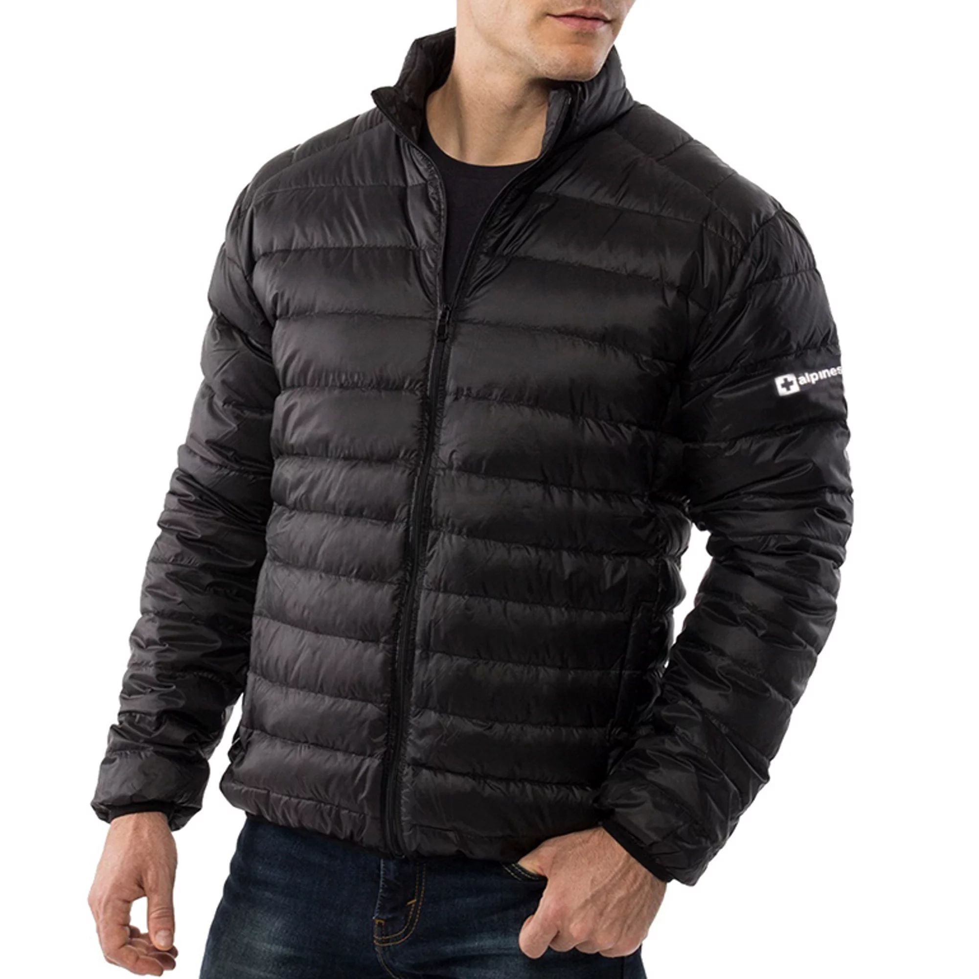 AlpineSwiss Niko Packable Light Mens Down Alternative Puffer Jacket Bubble Coat | Walmart (US)