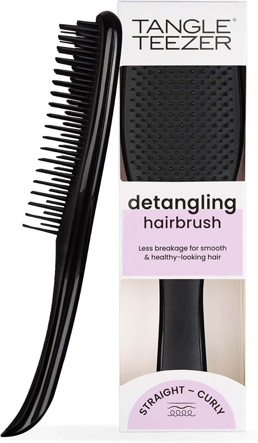 Tangle Teezer The Ultimate Detangler Straight to Curly Hairbrush | Amazon (UK)
