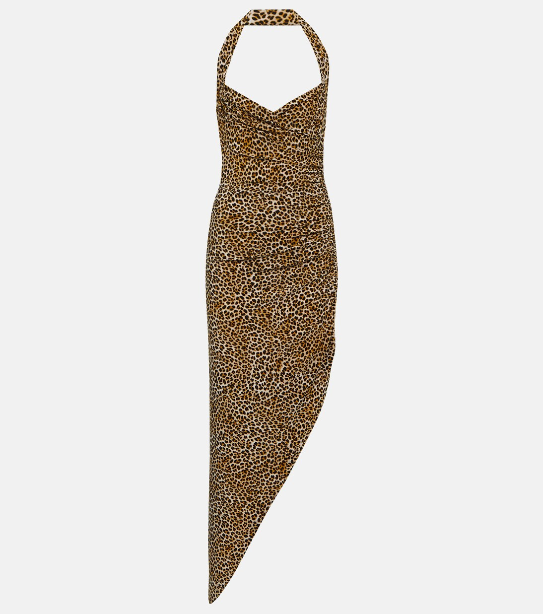 Cayla leopard-print asymmetric maxi dress | Mytheresa (US/CA)