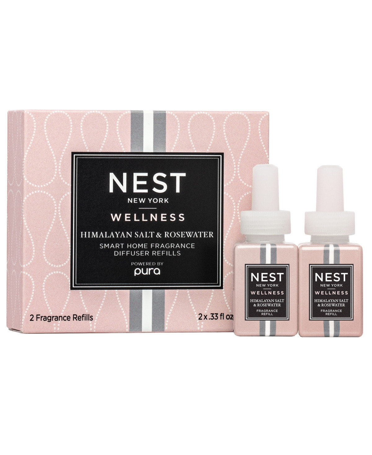 Nest New York Pura Smart Home Fragrance Rosewater Diffuser Refill Duo Set | Macy's