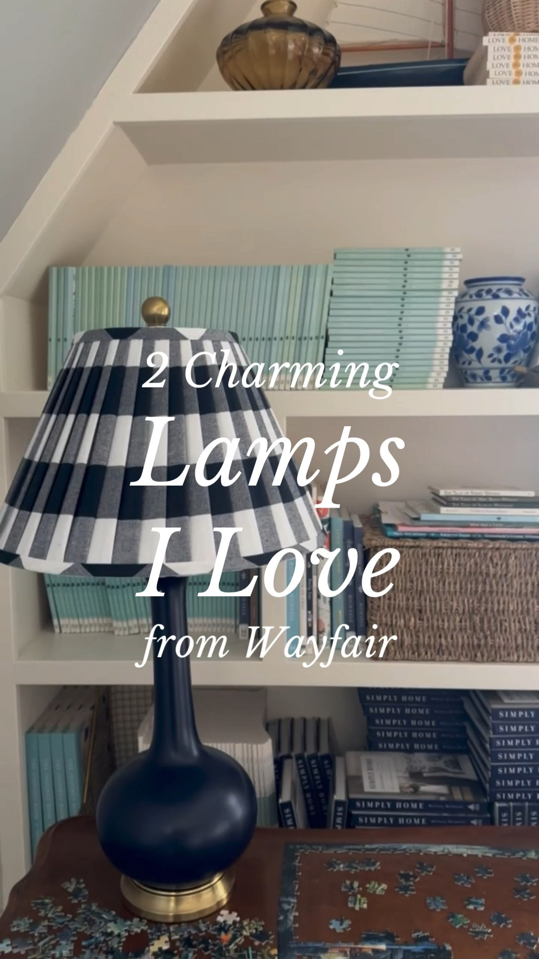 I adore my new lamps from @wayfair! How fun is this checkered lamp? I love the personality it brings and it adds the perfect cozy light in the evenings. This blue and white Chinoiserie one is so classic and pretty. I love that it has birds on it too!

With Black Friday coming up it’s a good time to shop for deals, your home and the holidays! 🌲 

 #wayfair #wayfairpartner #onlyatwayfair



#LTKStyleTip #LTKHome #LTKSeasonal
