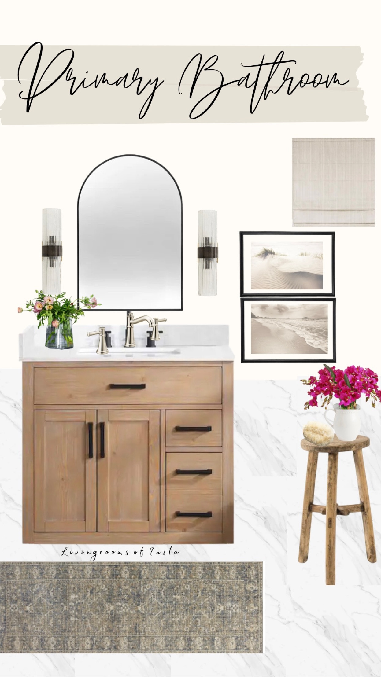 I am so excited about my design board for our bathroom reno project!

Primary bathroom, bathroom decor, bathroom renovation, bathroom sources, bathroom idea, vanity, bathroom mirror, bathroom sconces, shade, bathroom accessory’s.

#LTKstyletip #LTKhome #LTKFind