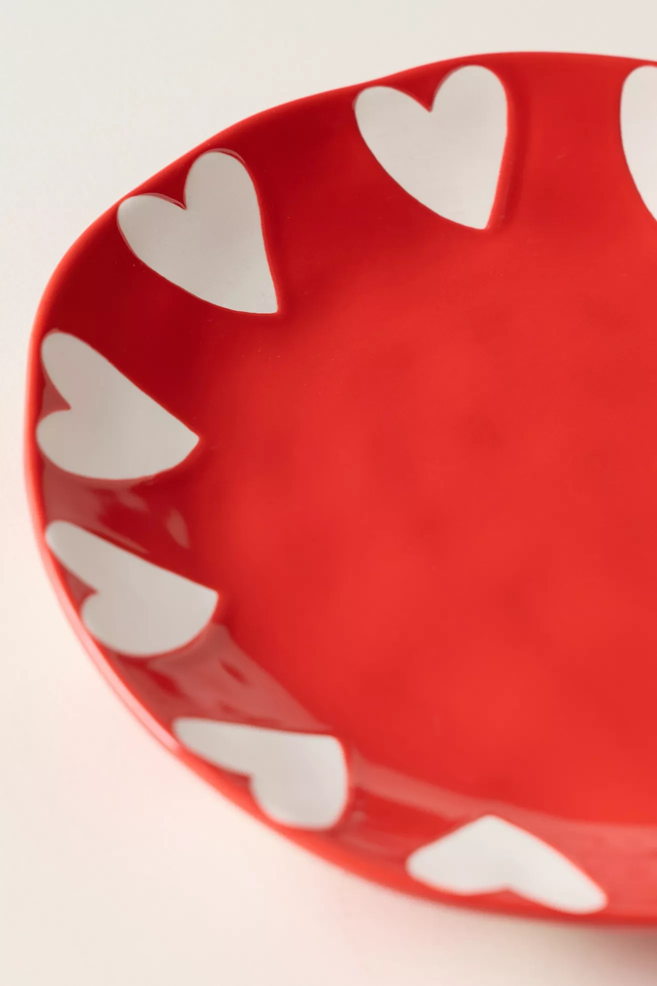 Vida Icon Stoneware Dessert Plate: Valentine's Day Edition | Anthropologie (US)