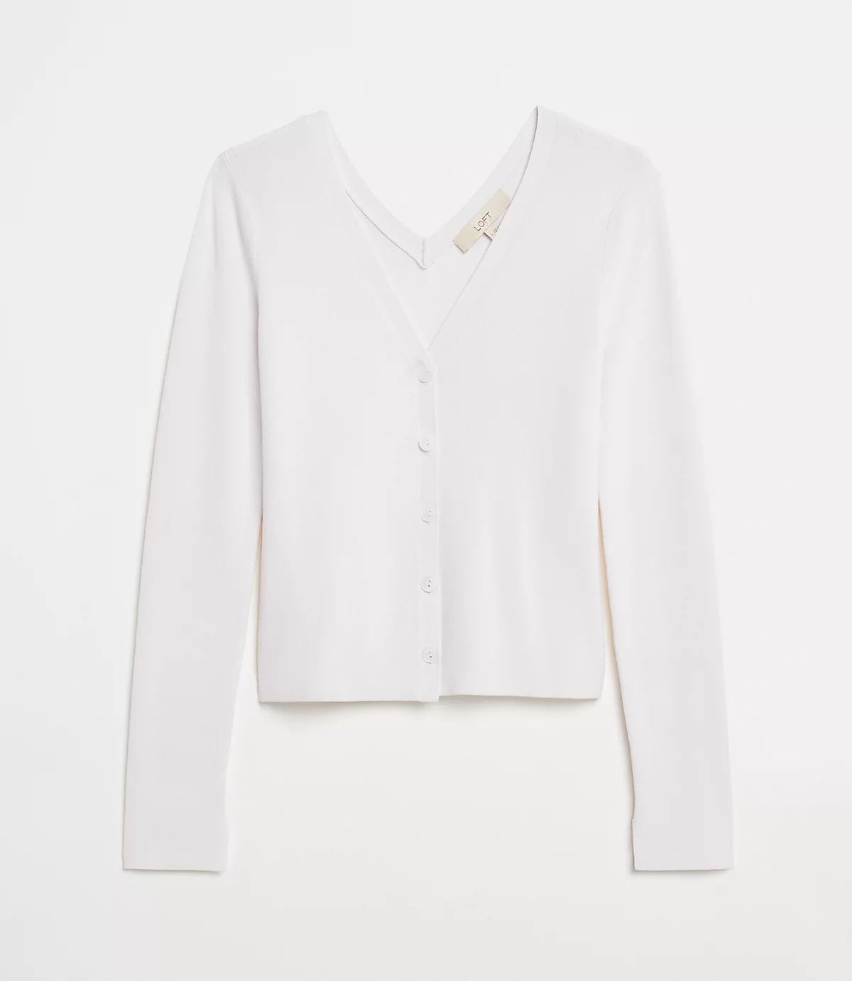 LOFT Versa V-Neck Cardigan Top | LOFT