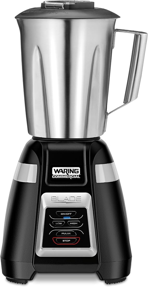 Waring Commercial BB320S Blade 1 HP Blende,r Touchpad Controls with 48 oz Stainless Steel Contain... | Amazon (US)