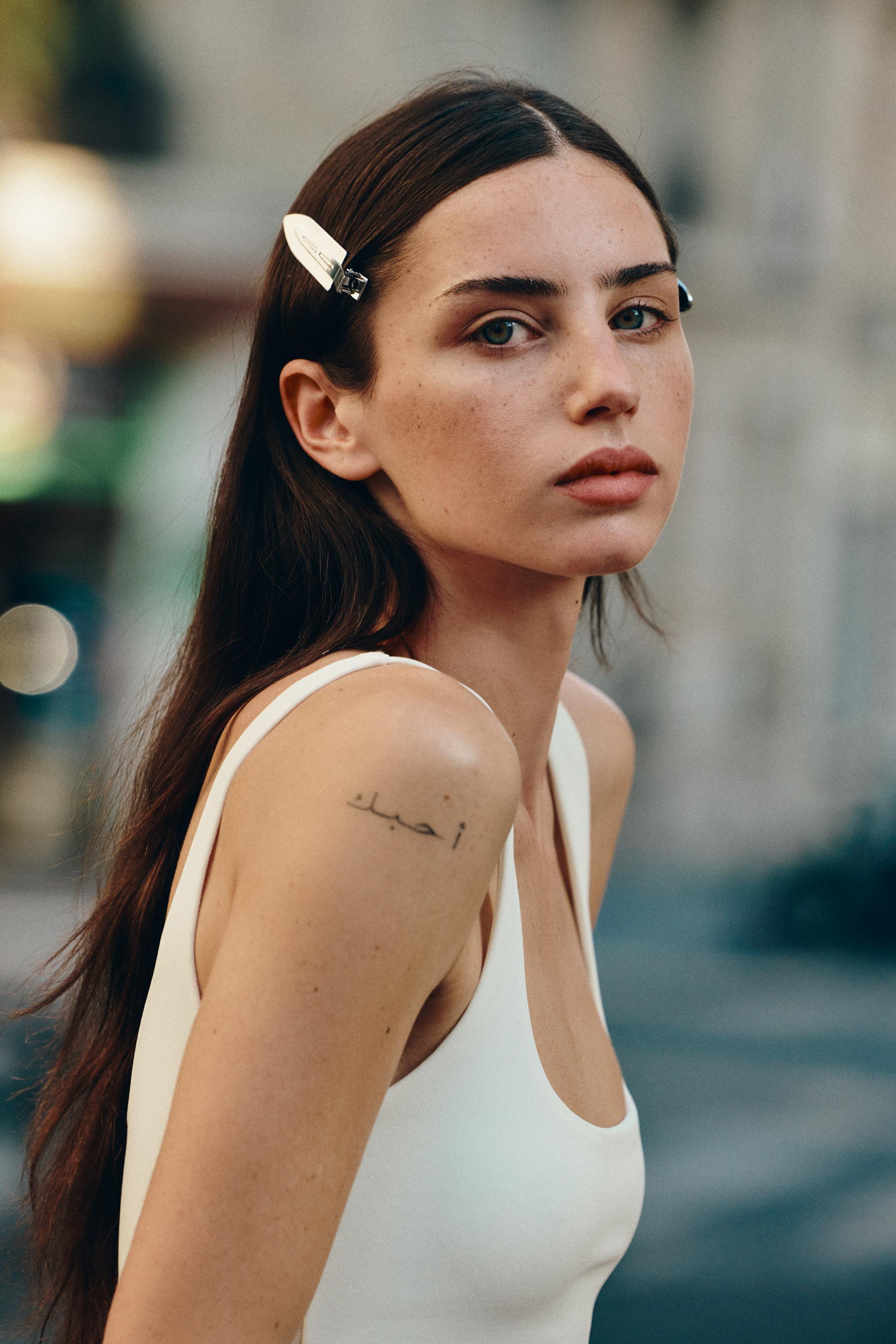 PACK OF 4 FLOWER AND HEART METAL HAIR CLIPS | Zara US