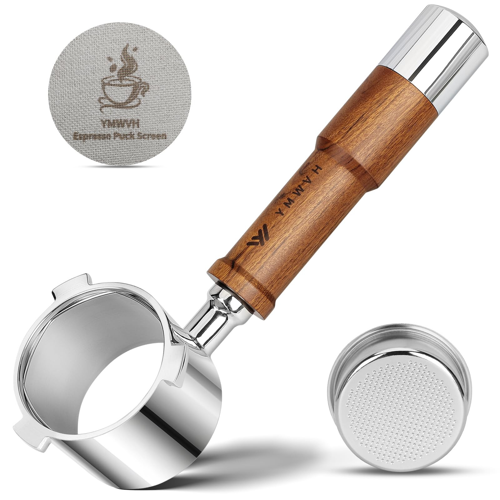 51mm Bottomless Portafilter 3 Ears for De'Longhi La Specialista Coffee Espresso Machine EC9335 91... | Amazon (UK)