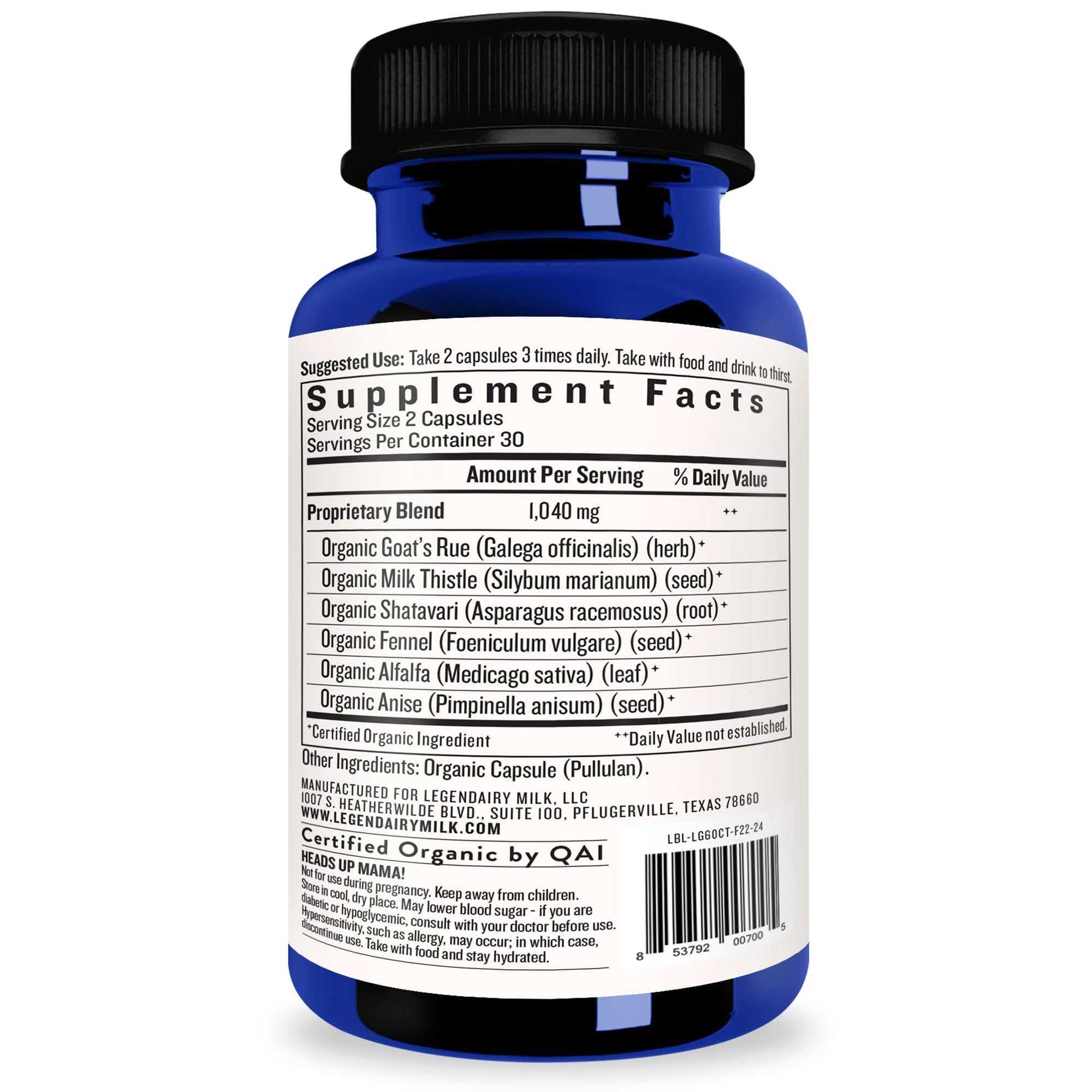 Legendairy Milk Liquid Gold Lactation Support | Lactation Supplement with Organic Goats Rue, Milk... | Amazon (US)