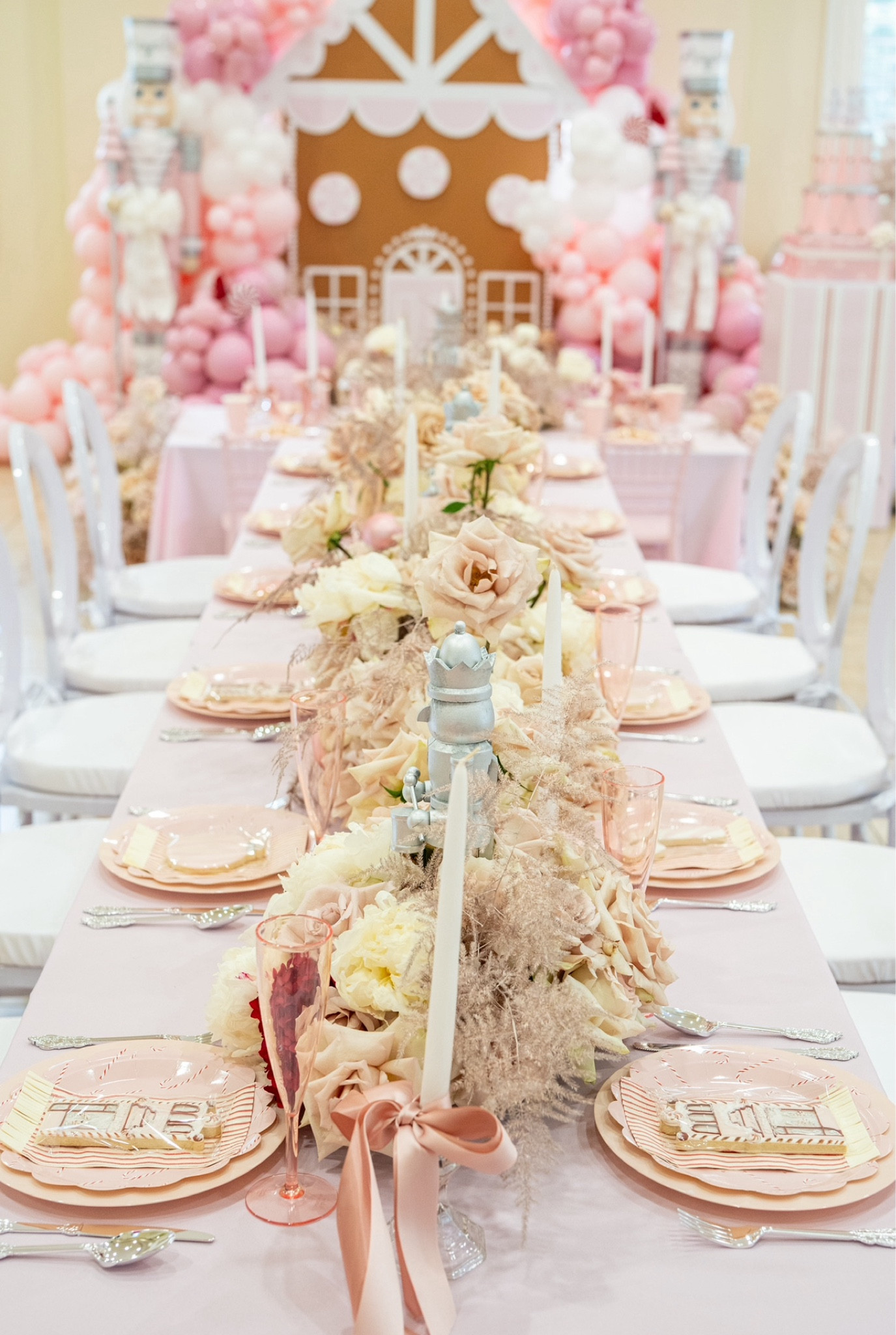 Pink Christmas Wonderland kids party details designed by Parisa Kaprealian {Pretty Please Design} 🎀

#LTKKids #LTKSeasonal #LTKParties