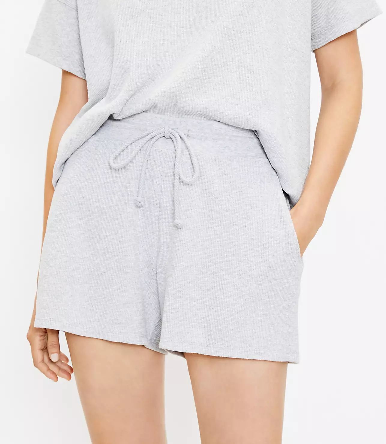 Lou & Grey Wafflestitch Shorts | LOFT