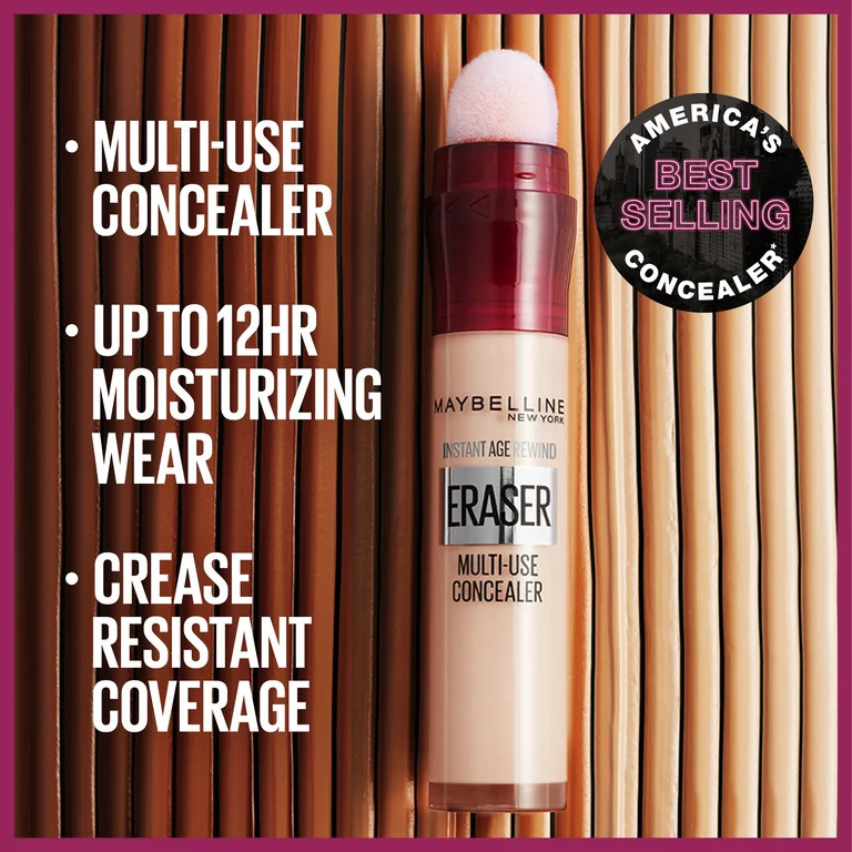 Maybelline Instant Age Rewind Instant Eraser Multi Use Concealer, 160, 0.2 fl oz - Walmart.com | Walmart (US)