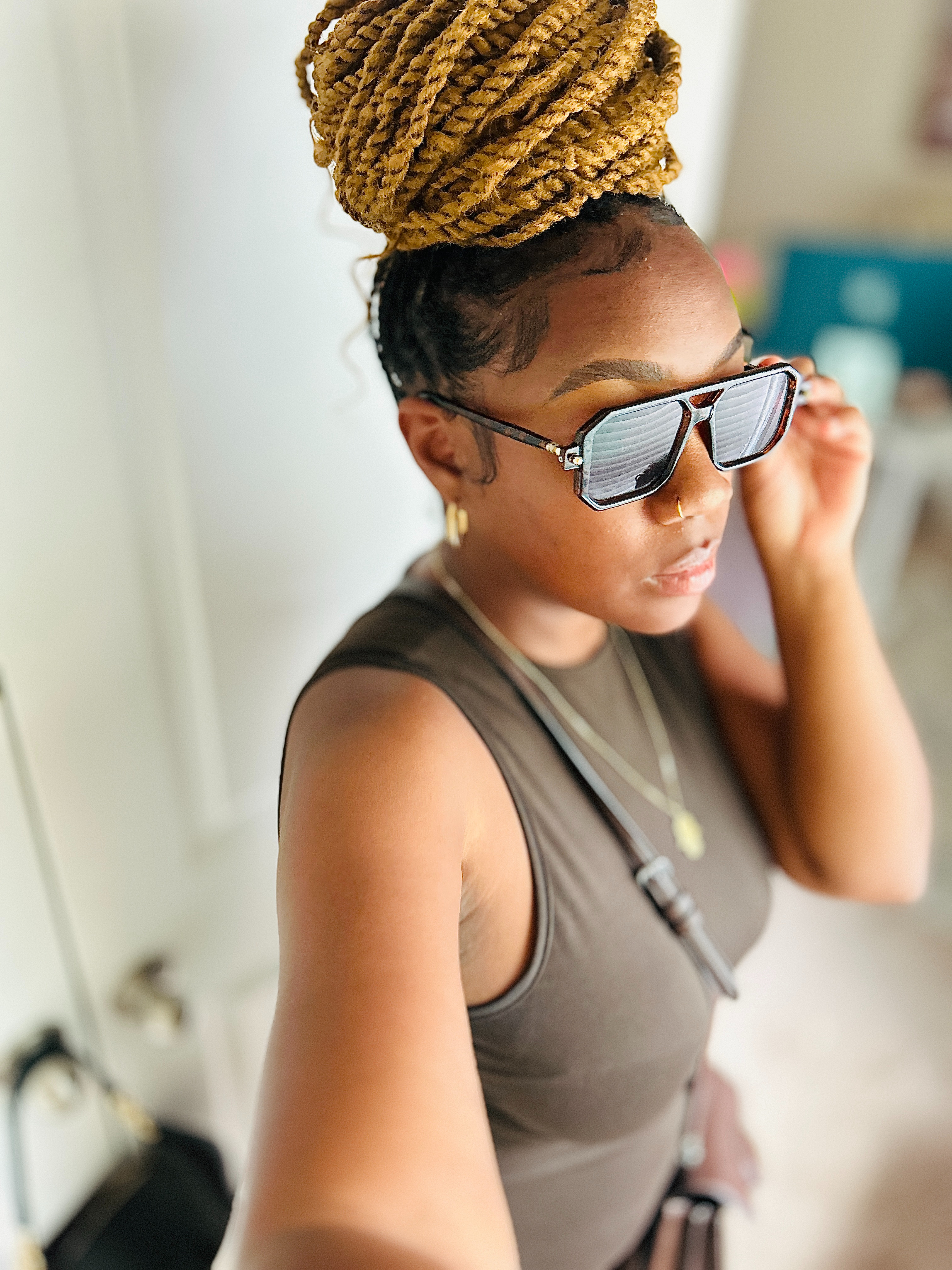 Loving the all brown! And I even smell like a sweet baked cinnamon roll with this @billieEilish perfume! 

 #LTKMidsize #LTKStyleTip #LTKBeauty