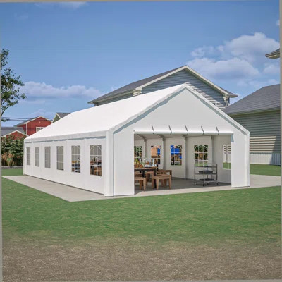 20X40ft Party Tent Heavy Duty, Large Wedding Event Shelters With 3 Carry Bags & Removable Sidewalls, Outdoor Canopy Gazebo Commercial Tents For Partie | Wayfair North America