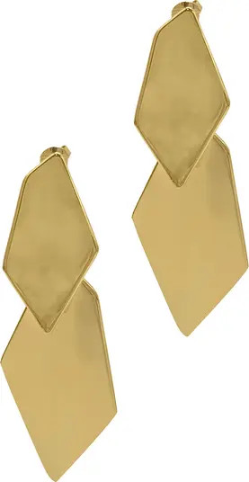 Adornia Geometic Double Drop Earrings | Nordstromrack | Nordstrom Rack