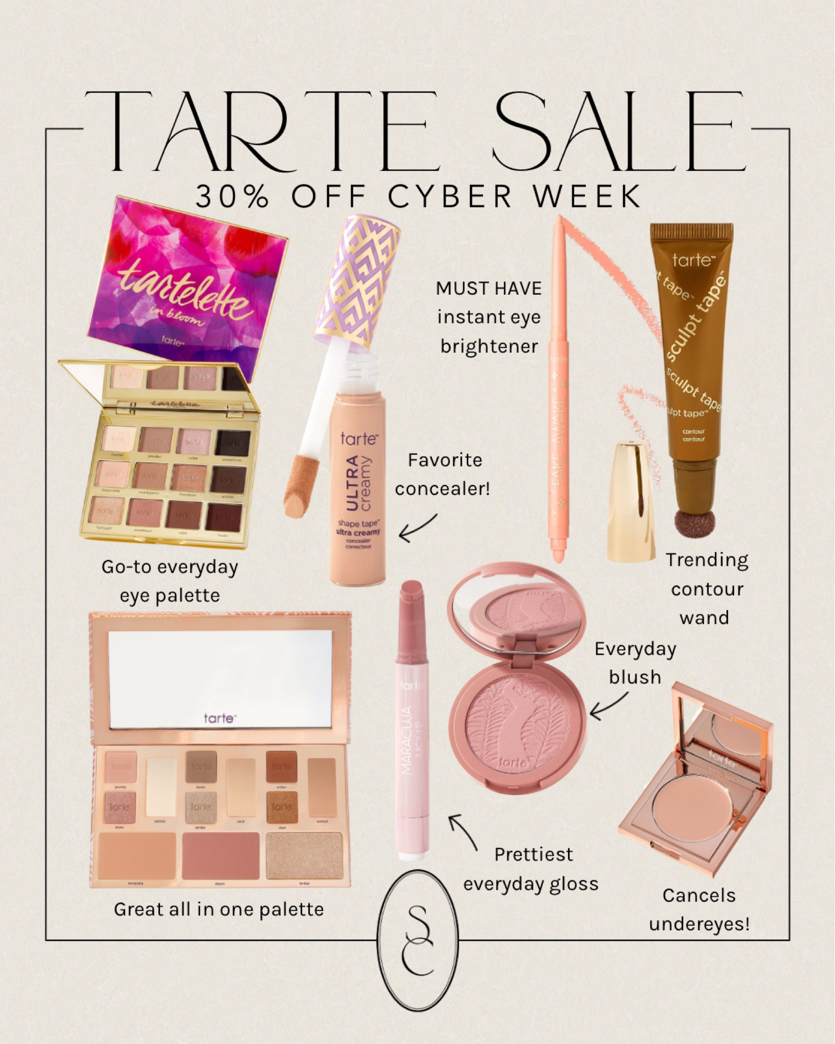 My favorite everyday makeup is on sale for 30% + free shipping with code CYBERSZN

makeup routine, Tarte, eyeshadow palette, concealer, contour, lip gloss, blush, beauty favorites

#LTKstyletip #LTKbeauty #LTKCyberWeek
